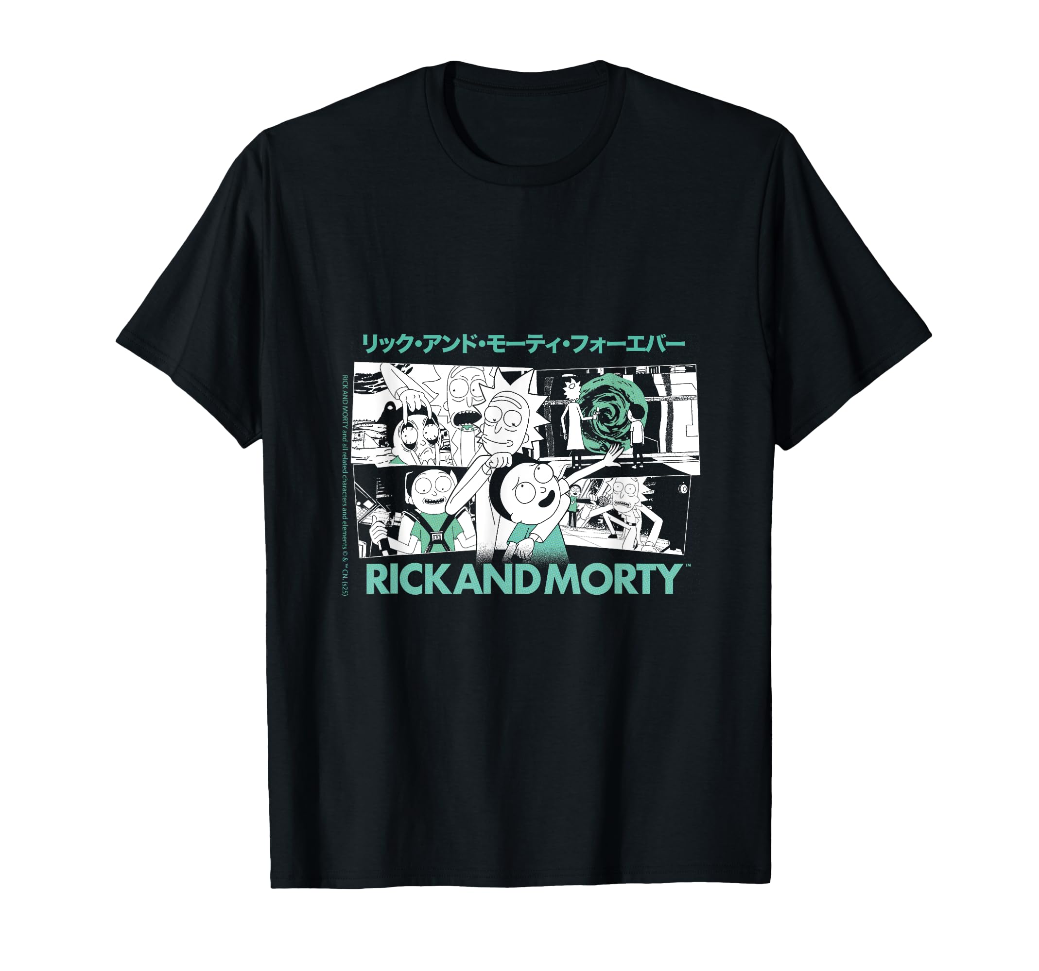 

Rick and Morty Forever Japanese Text RICK & MORTY T-Shirt