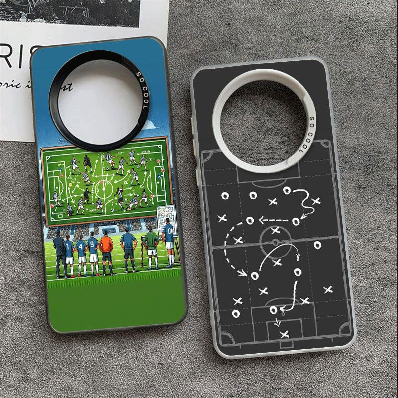 Football Soccer Tactics Time Shockproof Phone Case for Xiaomi Redmi Note 15 14 13 12 Pro Plus 11 11S 11T 5G Cover Anti Fall Fund