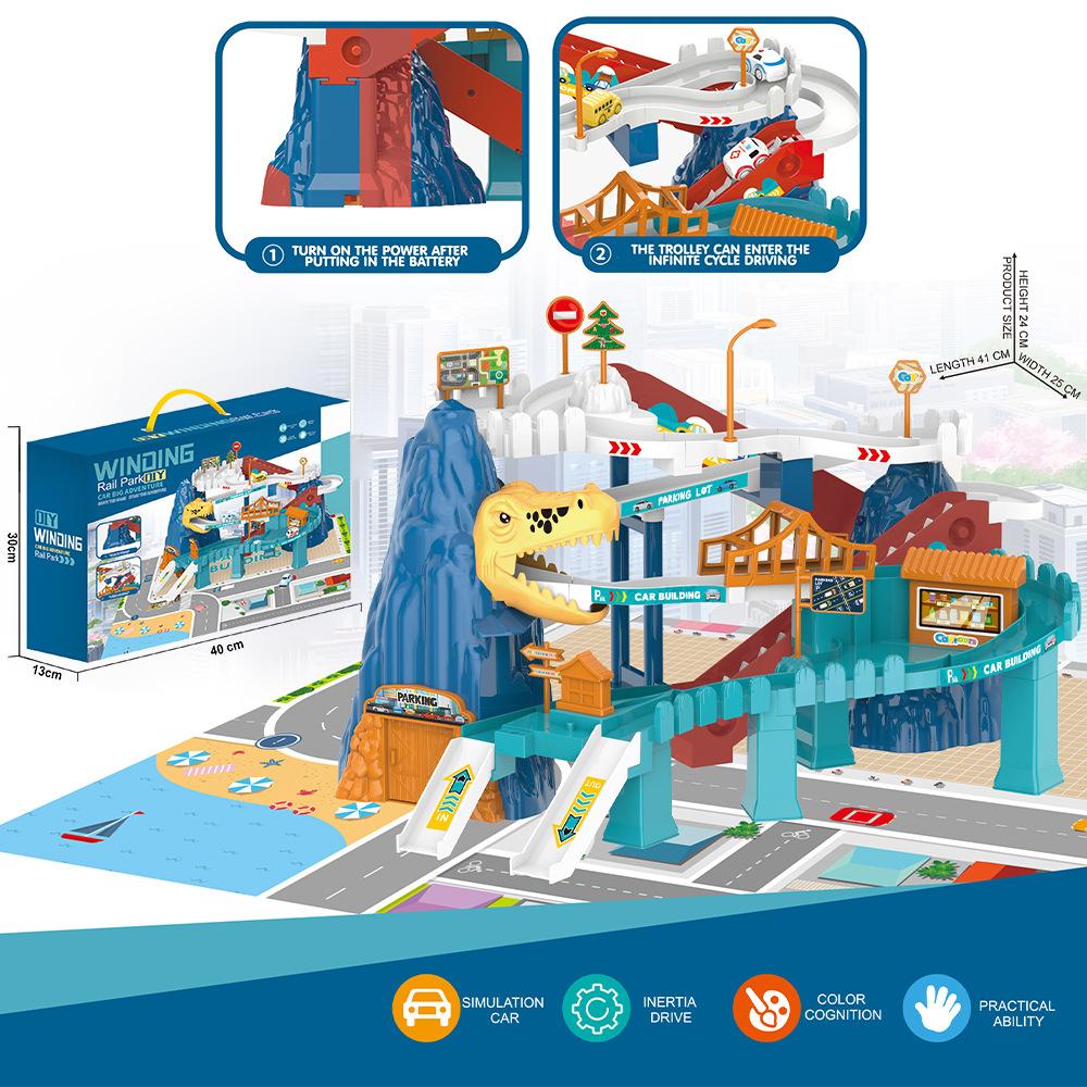 

Panshan Road, Игрушки-вагоны, Детский образовательный прорыв, Игрушки-горки синий