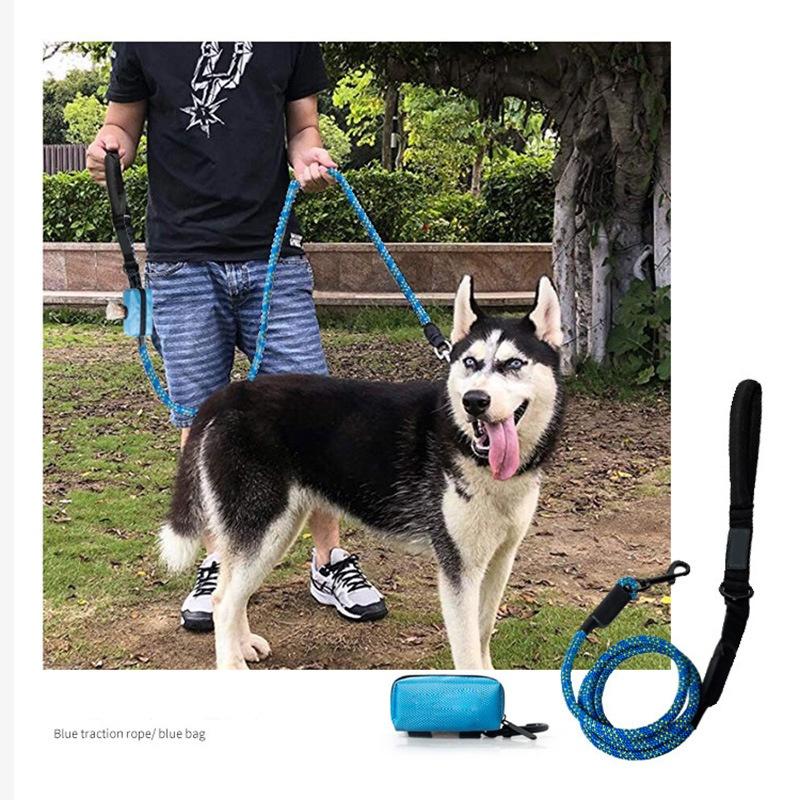 Supporto per sacchetti per escrementi di cani, guinzaglio, regolabile, mini, da viaggio, per la spazzatura, dispenser per sacchetti per escrementi di cani, strumenti per la pulizia degli animali domestici