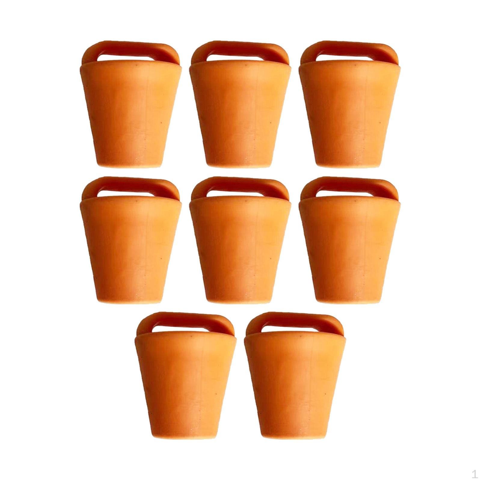 Kayak Drain Plugs - Pack of 8, Essential Accessories for Watercraft S оранжевый