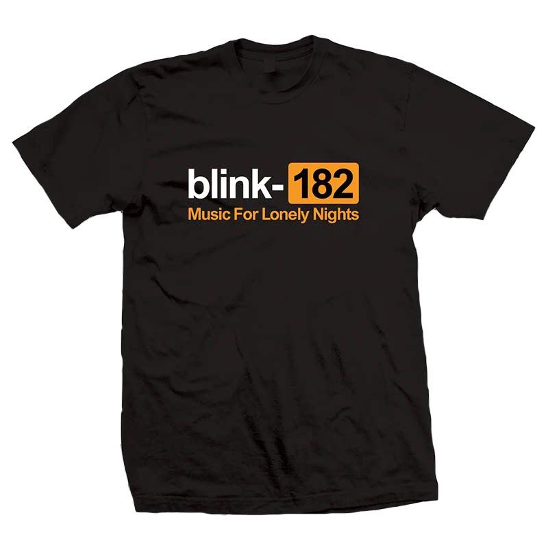 New Blink 182 - The Smiling Punk Rabbit Graffiti Rabbit Illustration - American Retro High Street Vintage Streetwear T-shirt