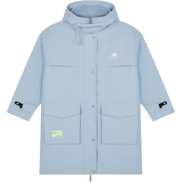 New Balance Jackets Women s Blue Hooded Moderate Other AWJ21304-BMT S