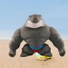 Giant Horror Shark  Animal Tiger Gorilla Anti Stress Shaping Slow Rebound Adult Squeeze Pull Stress Relief Toys Birthday Gift