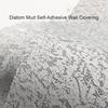 Diatom Mud Wall Sticker Self-Adhesive Worsted Cloth Surface Thickened Waterproof Wall Cloth Bedroom Flexible Soft Bag Wallpaper