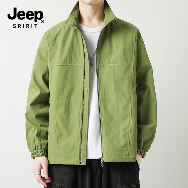 JEEP SPIRIT Men's Spring Outdoor Windproof Casual Jacket