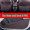 For BYD Seal U Sealion 6 Song Plus 2024 2025 anti-kick anti-dirty Mats cover Leather Seat Back Protector Storage Bag Accessories