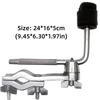 Metal Cymbal Attachment Arm Clamp Drum Accessories Clamp Holder Bracket Drum Stand Cymbal Clip