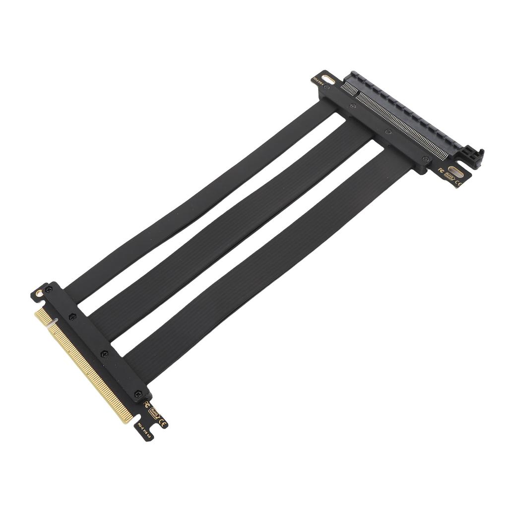PCIE 4.0 X16 Riser Kabel Vysokorychlostní Flexibilní Prodlužovací Karta Rozšiřující Port 180 Stupňový Adaptér GPU