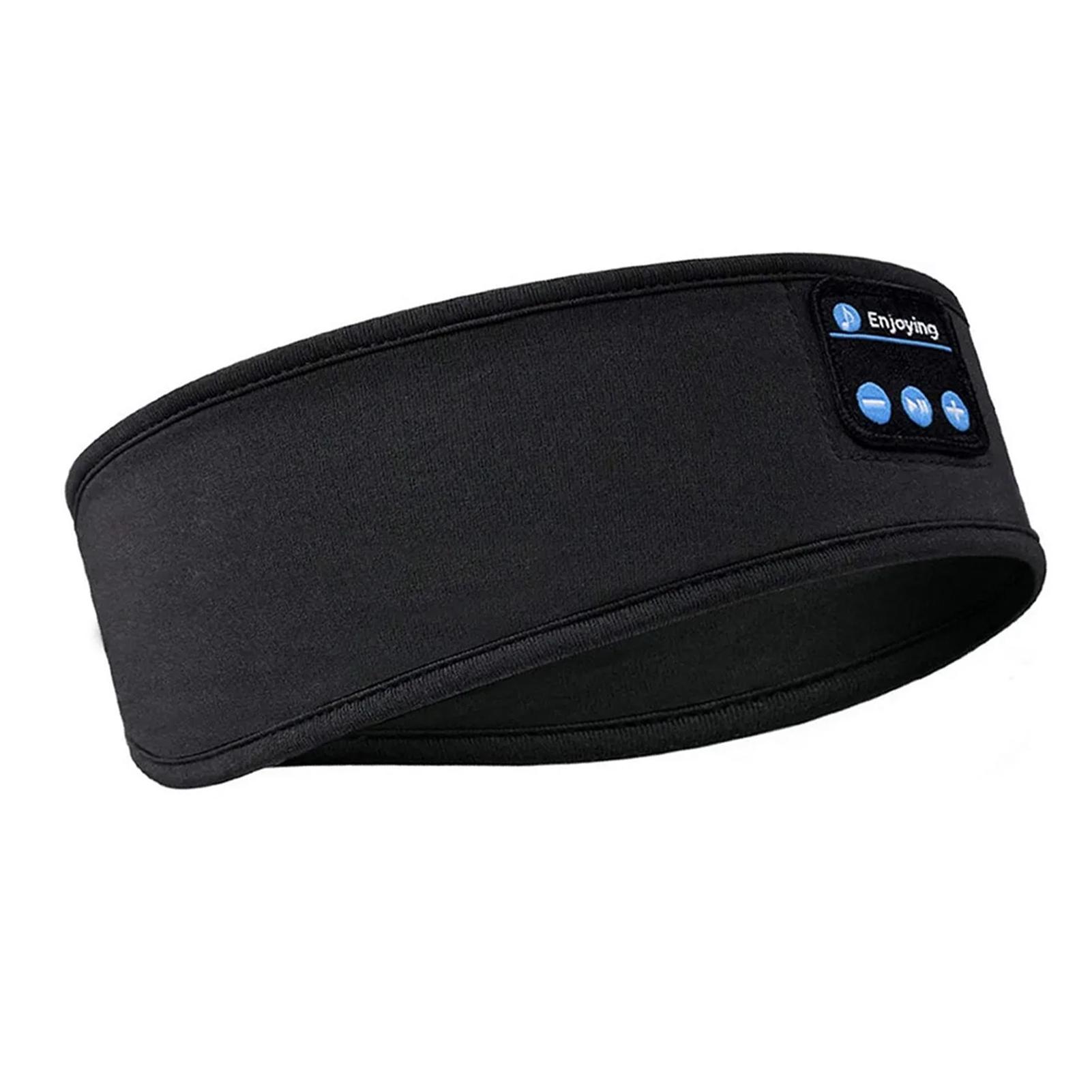 

Bluetooth Спортивная повязка на голову Беспроводные наушники для сна Упражнения Музыка повязка на голову Черный