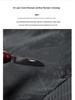 Men's Plus Size Hooded Windbreaker Jacket - Casual Spring Student Outerwear