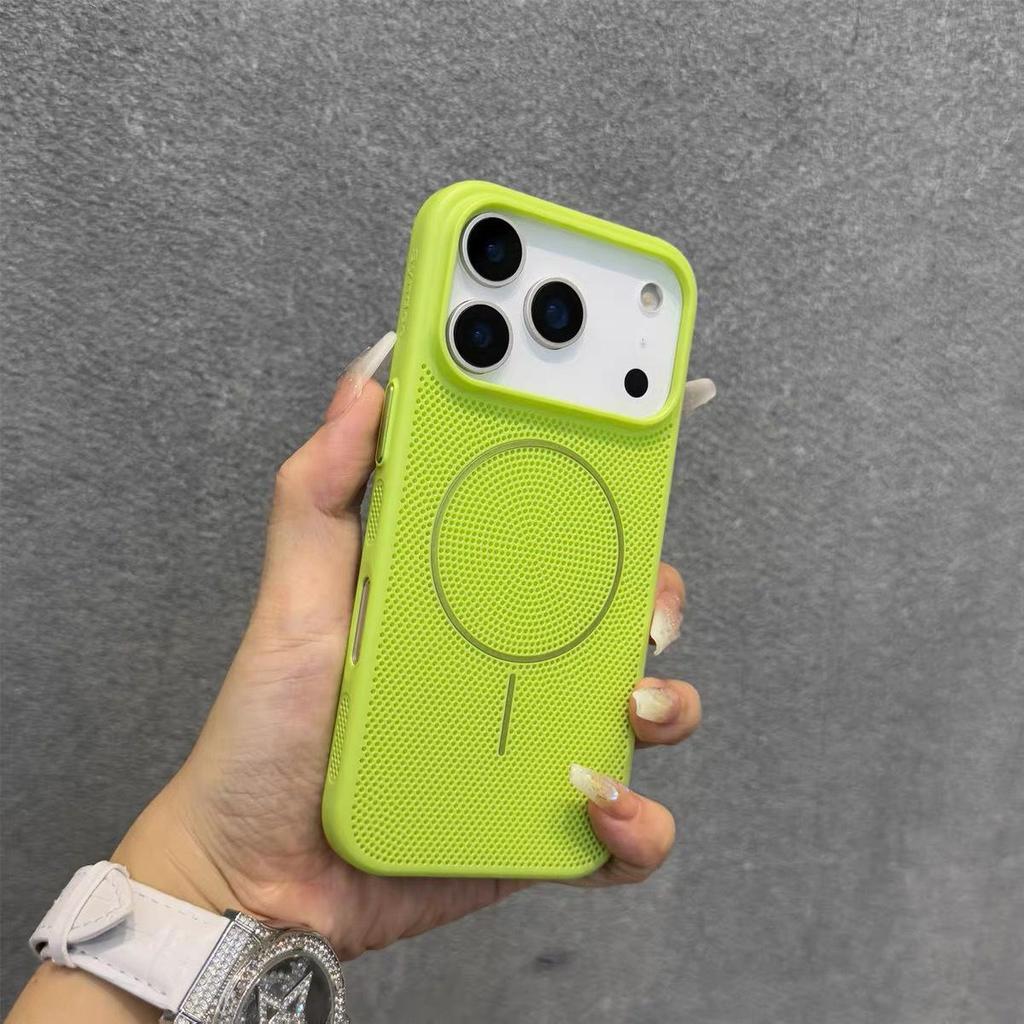 IPhone 17 Pro Max Mattes Magnetisches Case mit Wabenförmiger Wärmeableitung