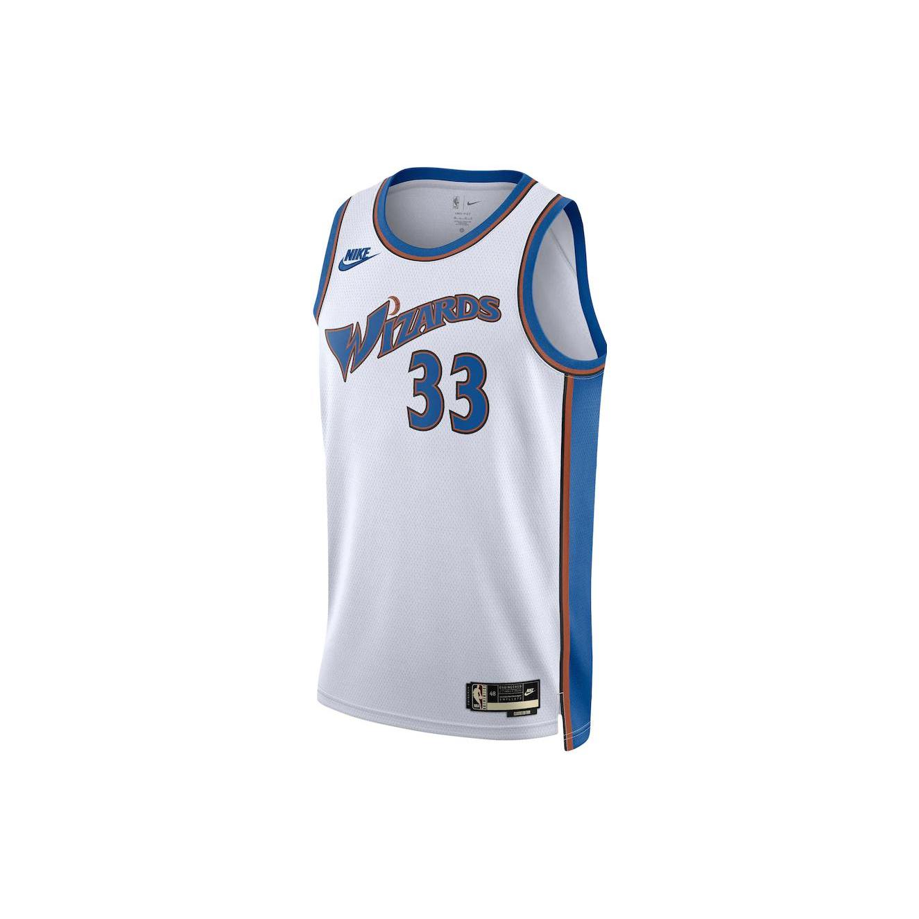 

Баскетбольная форма Nike Fan Edition 2022/23 Washington Wizards, Кузьма Мужская Белая DO9454-101 L