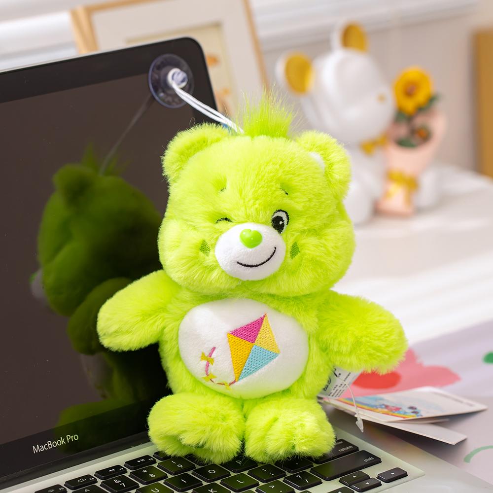 20cm Sucker Plush Toys Care Bears Pendant Bag Accessories Keychain Bag Car backpack stuffed Pendant Girls Boys Gift