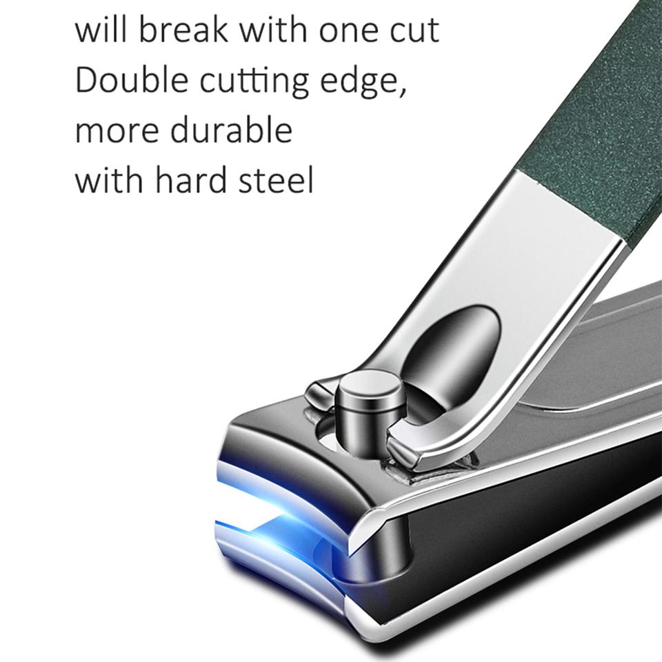 Sada nůžtiček na nehty z nerezové oceli Přenosná a univerzální pro domácí použití