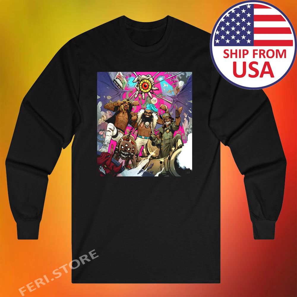 

Flatbush Zombies A Laced Men s Black Size S-2XL XL