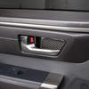 Carbon Fiber Interior Door Handle Bowl Cover Trim Fits For Toyota Tundra