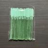 Silicone Eyelash and Eyebrow Brush Tool with Soft Bristles and Curler