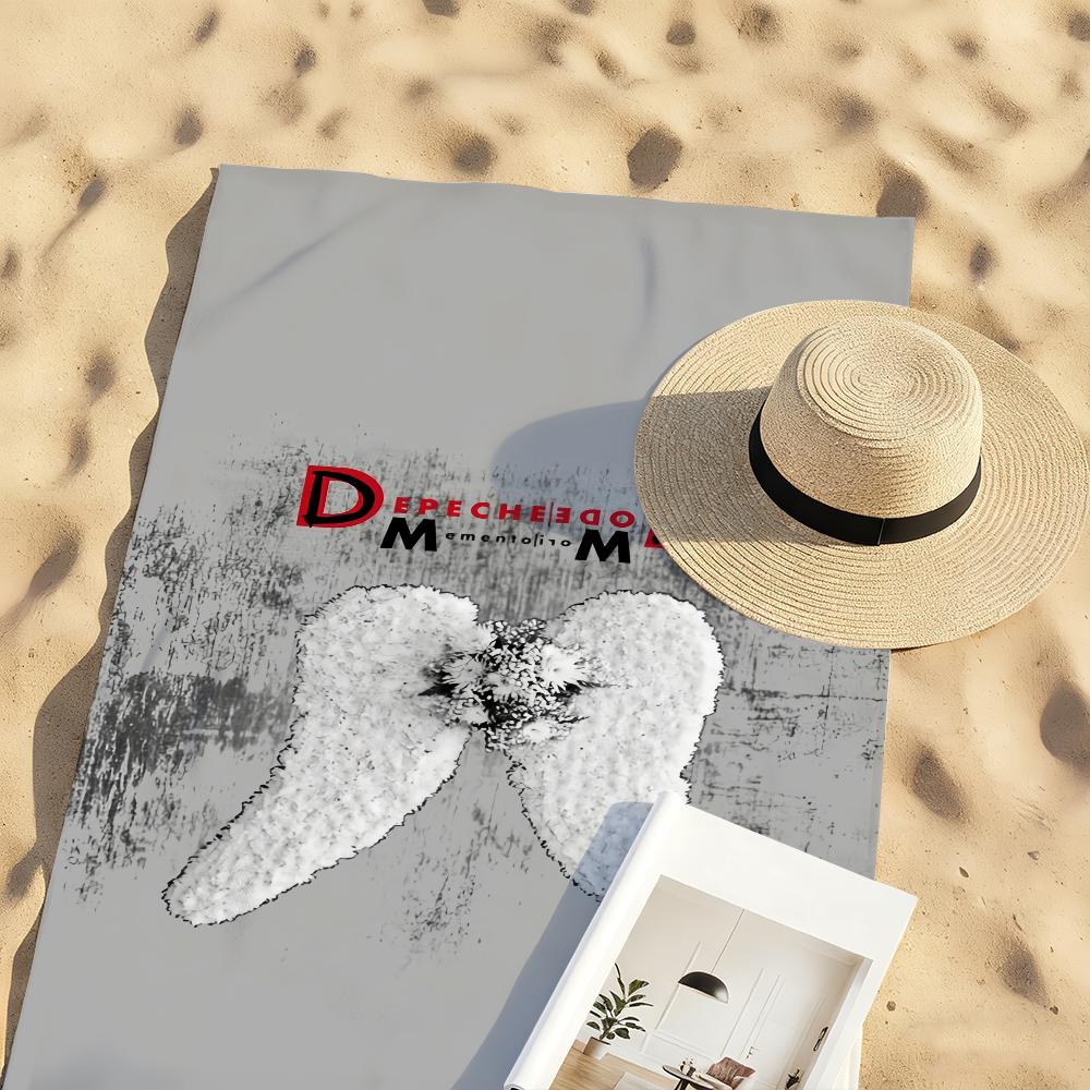 Rock Band D-Depeche M-Mode Violator Asciugamano Morbido Piscina Regalo Per Viaggio Palestra Doccia Campeggio Asciugatura Rapida Sportivo Grandi Asciugamani da Spiaggia
