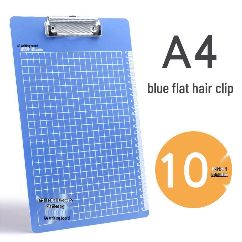 Morandi A4 Clipboard with Strong Clip for Writing, Office, and Meeting Notes