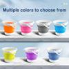 Portable Paint Brush Washing Bucket Silicone Paint Brush Washer Wash Pen Bucket  Students