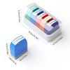 Colorful German & French Teacher Stamps Set - 8 Motivational and Encouraging Designs for Classroom & Homework