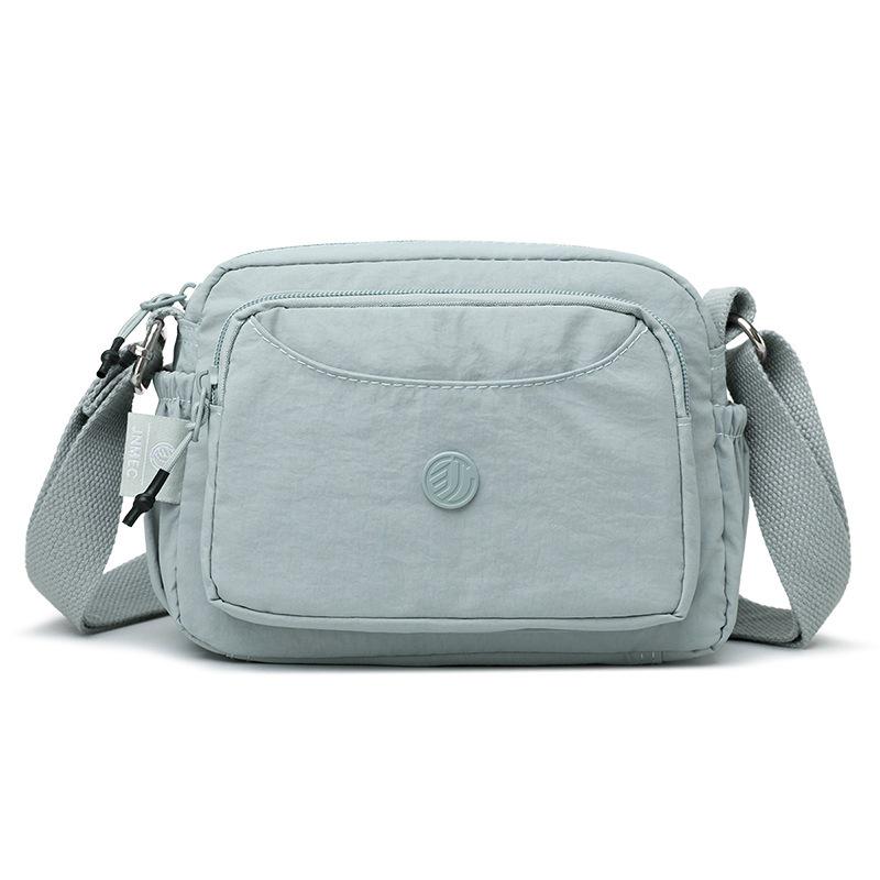 Autumn 2025 Large Capacity Nylon Crossbody Bag - Women's Multi-Compartment Trendy Square Bag for Moms