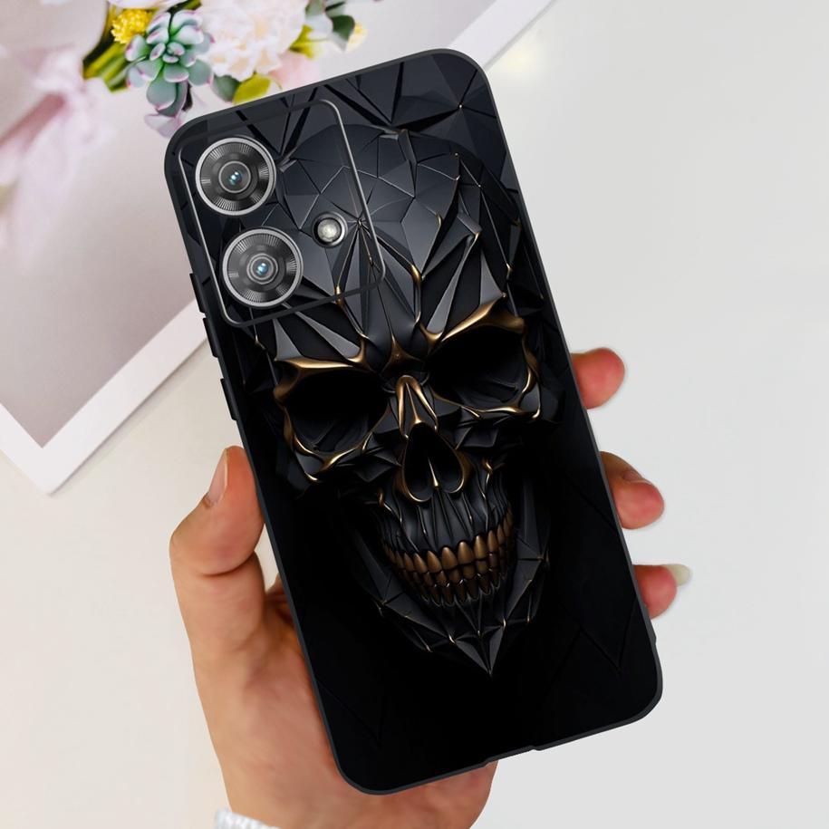 For Motorola Edge 40 Neo Case Soft Transparent Silicone Bumper Shockproof Cover For Moto Edge40 Neo Edge40Neo 5G XT2307-1 Fundas