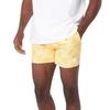 Native Youth Mens Floral Pattern Modern Swimming Swim Shorts