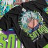 Anime Jujutsu Kaisen Gojo Satoru Eyes Black TShirt