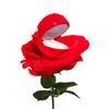 Rose Flower Ring Display Box Proposal Ring Holder Jewelry Display Gift Organizer