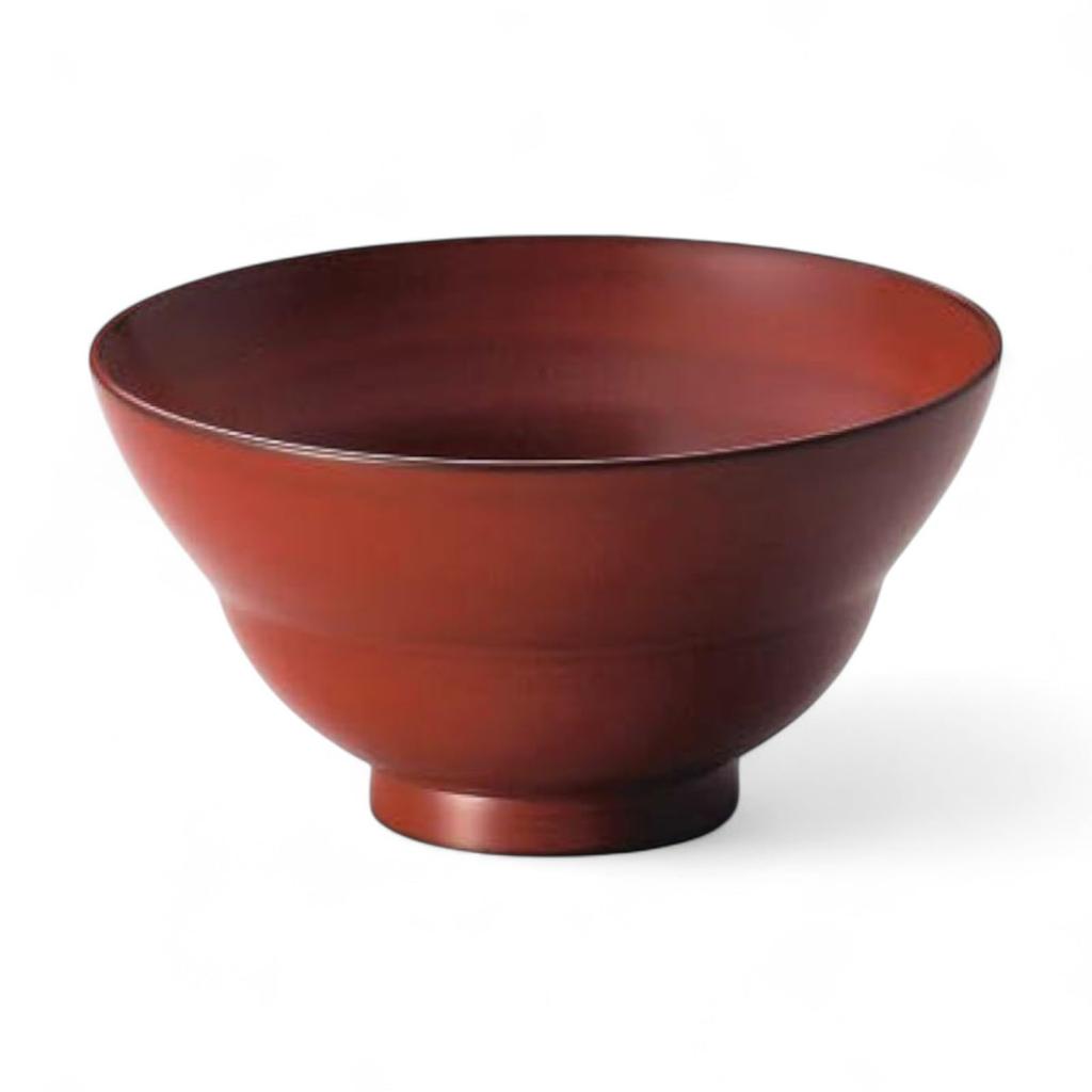 Family Lacquerware Tea Genuine Made in Japan J-kitchens Bowl, Wooden, Lacquer, Hand-Painted, PID-637373,