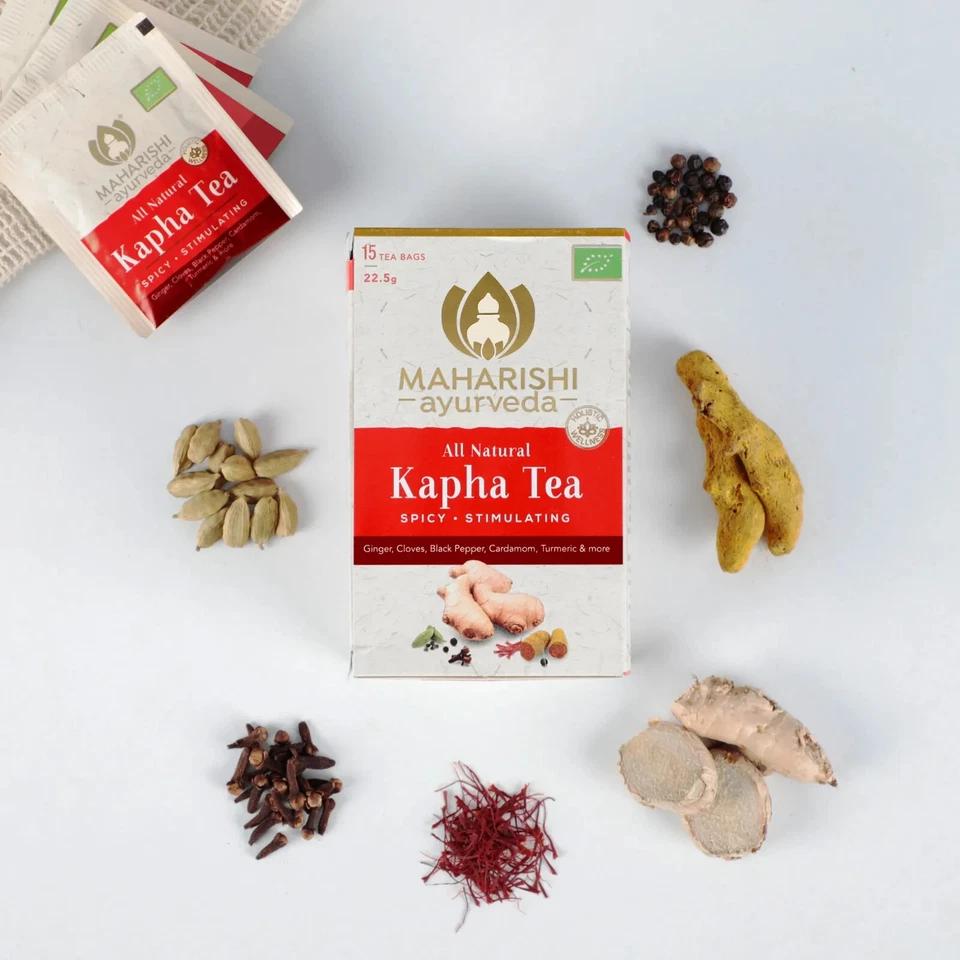 Maharishi Ayurveda Organic Kapha Tea - 15 tea bags. Pack of 2 - FREE SHIPPING