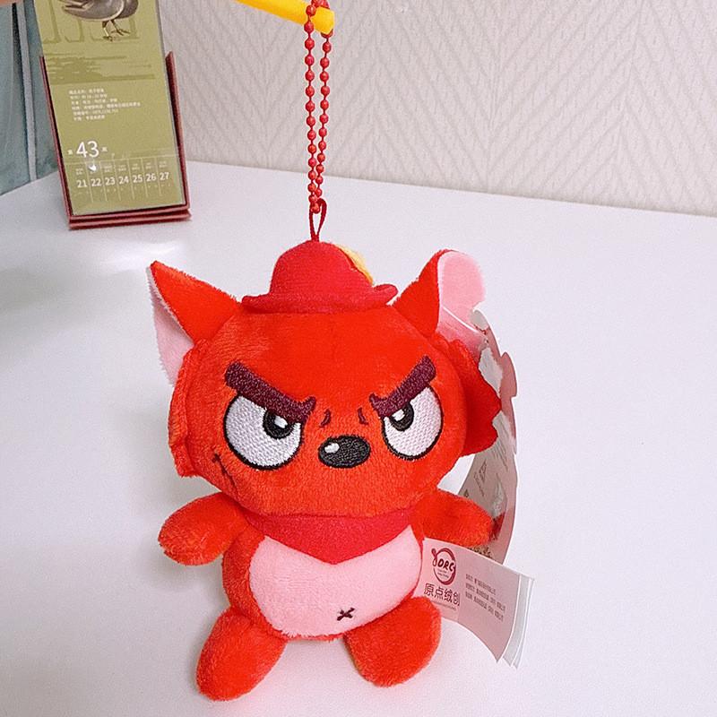 Приятный брелок-плюшевая игрушка Коза и Большой-Большой Волк с мягким наполнителем из ПП хлопка для коллекционеров AngryRed