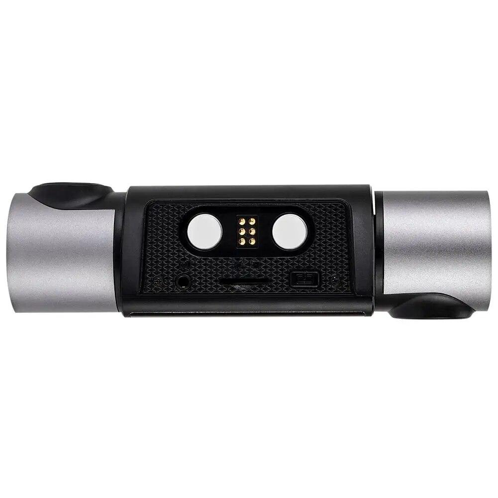 2-inch Night Vision Driving Recorder Reversing 2-lens Dual-recording Magnetic Suction Bracket Built-in Gps Rear View Camera