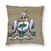 Let Glasgow Flourish Square Pillowcase Polyester Linen Velvet Pattern Zip Decorative Pillow Case Sofa Cushion Cover Wholesale