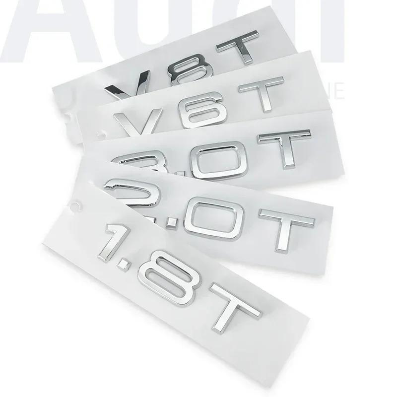 2026 Hot 3D ABS Car Sticker Rear Trunk Logo Badge Sport Edition Emblem For Audi TT Q3 Q5 Q7 A4 A5 A6 A7 A8 1.8T 2.0T 3.0T Car Accessories