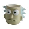 Rick Face Planter, Funny Face Flower Pot for Indoor Outdoor Plants, Creative Succulents Pot, Unique Garden Decor for Desk Home Office Decoration