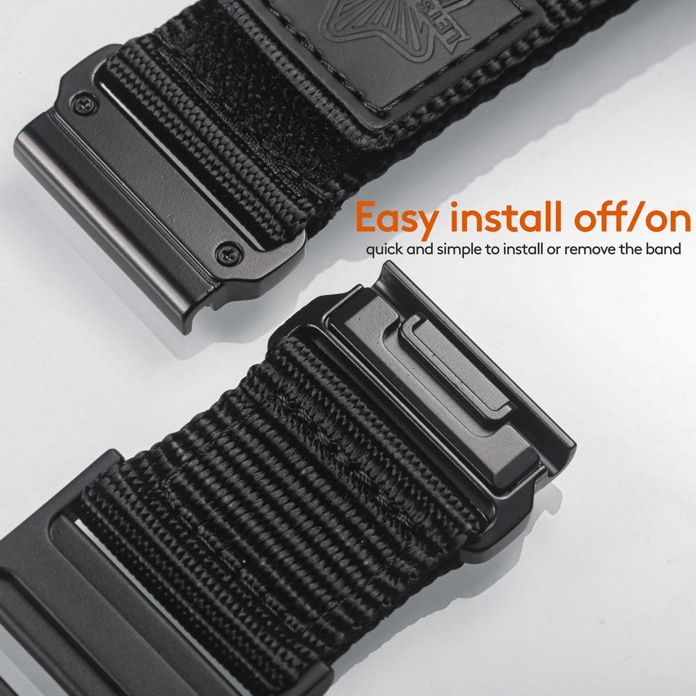 HEMSUT Straps For Garmin Watch Band Nylon Quickfit 20 22 26mm Sports Wrist Strap For Fenix7 Forerunner/EPIX /Instinct /Tactix