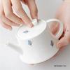 Chinese Handmade Butterfly Ceramic Teapot Pot Ball Hole Filter White Porcelain Tea Pot Beauty Tea Infuser Kettle Teaware 190ml