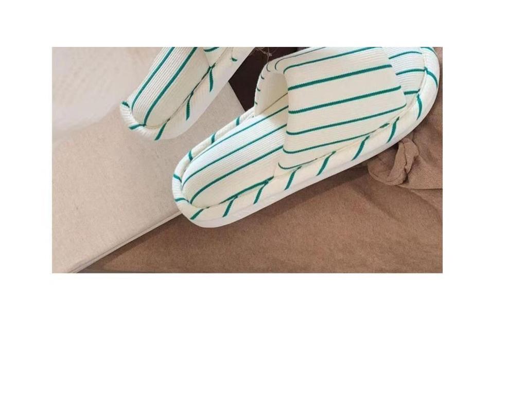 Four Seasons Linen Floor Mop Slippers - Women's Spring/Autumn & Men's Summer, Non-slip Cotton Linen for Indoor Use