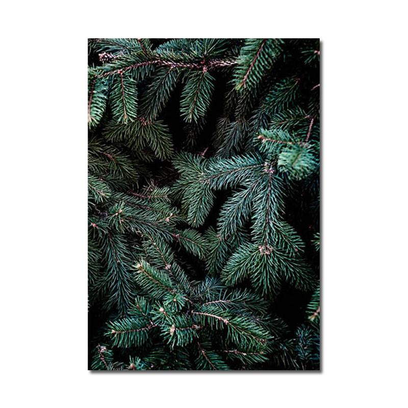 Nordic Poster Nature Landscape Canvas Painting Wall Art Mountain Lake Deer Print Decorative Pictures for Living Room Home Decor