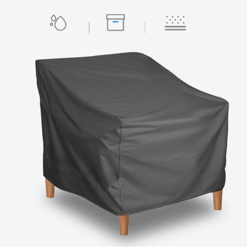 Polyester Patio Chair Cover Dust Resistant Lawn Chair Cover Outdoor Furniture Cover Patio