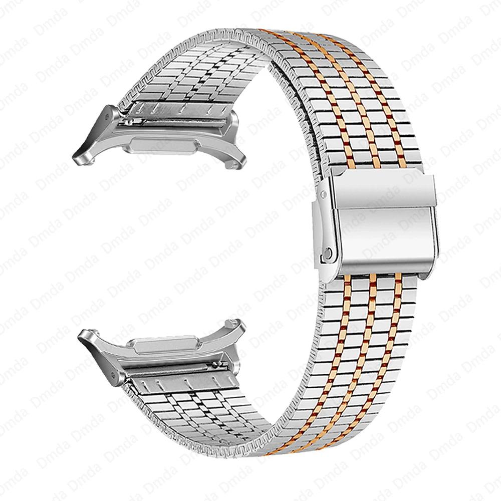 Metal Strap For Samsung Galaxy Watch Ultra 7 47mm Watch Band Bracelet Replacement Correa Watch7Ultra Stainless Steel Straps Belt
