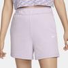 Nike Sportswear Breathable Knit Shorts Women Bottoms Pink DM6729-530