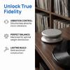 Universal Aluminum Record Turntables Weight Stabilizer Silicone Base Vinyl Record Weight Turntable Clamp Turntable