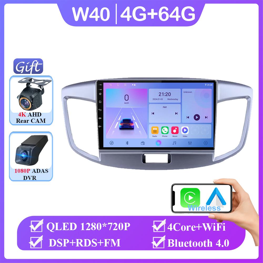 Android 14 Radio For Suzuki Wagon 2015 Car Radio Player GPS Navigation Stereo Head Unit Wireless Android Auto Intelligent System