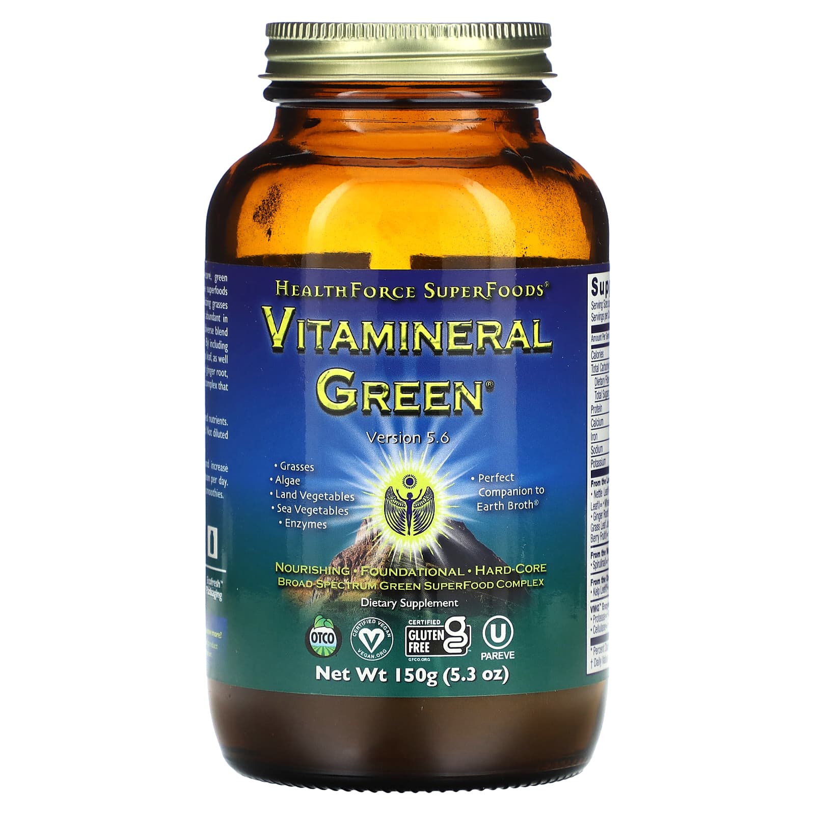 

Vitamineral Green, 150G(5.3Oz)