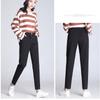 2022 Autumn Winter Thicken Warm Trousers High Waist Fashion Harem Pants Female Loose Casual Sweatpants Women Pants Solid Color