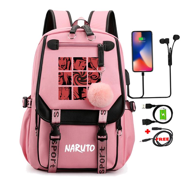 Anime Backpack Nezuko Kawaii Cartoon School Bag for Bag Manga To Travel Daily Girl Bookbag Adult Large Capacity Backpack